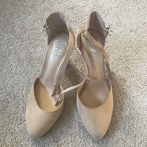 Vince Camuto Nude Heels